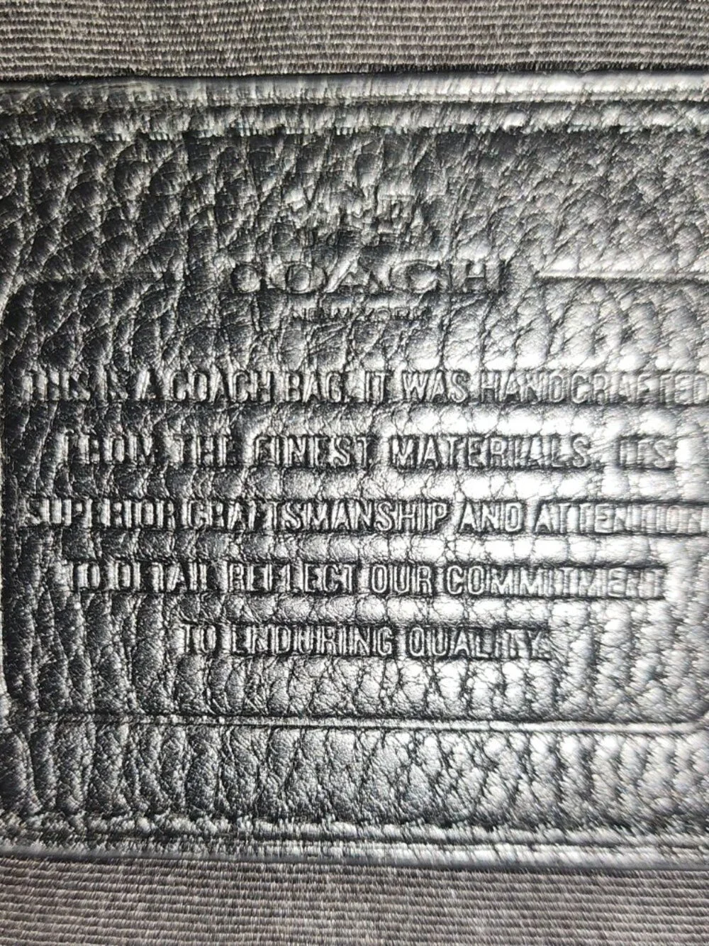 Coach single pouch